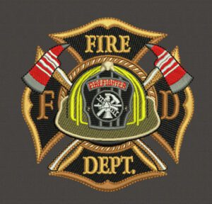 Fire Dept Logo.Sew