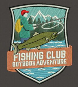Fishing Club Logo.Sew 2